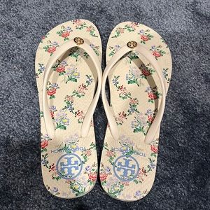 Tory Burch Floral Sandals size 8